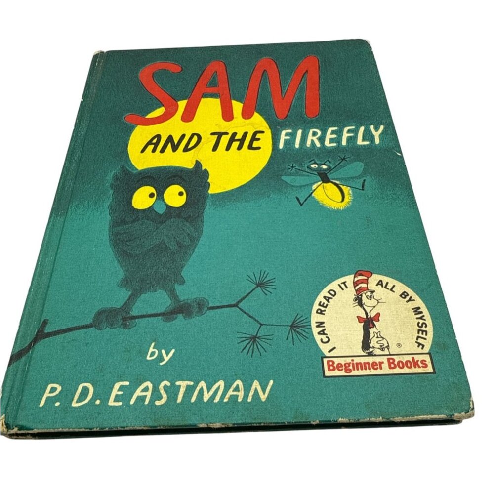 Sam And The Firefly By P.D. Eastman Hardcover Beginner Books 1958 Book Club Ed